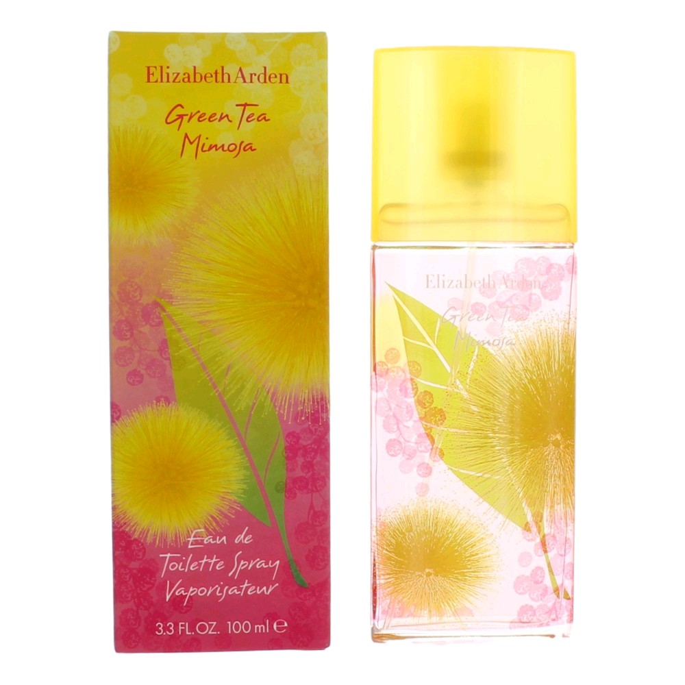 Bottle of Green Tea Mimosa by Elizabeth Arden, 3.3 oz Eau De Toilette Spray for Women